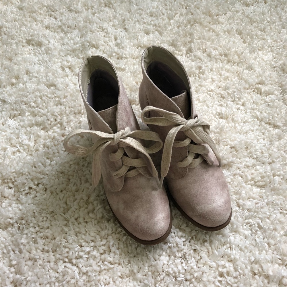 Tan Booties - Picture 2 of 4